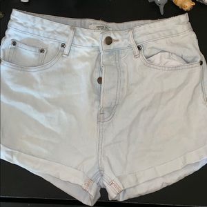 High waisted shorts